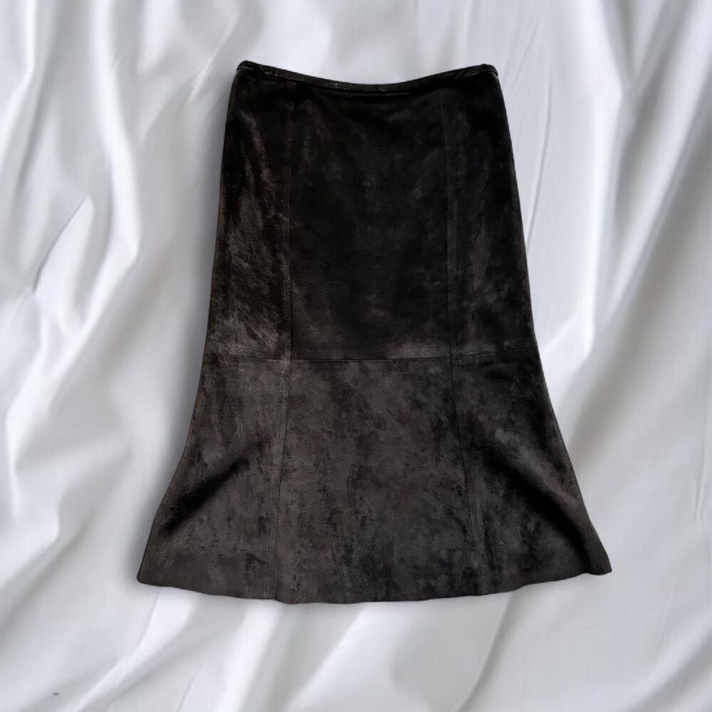 Genuine Suede Skirt